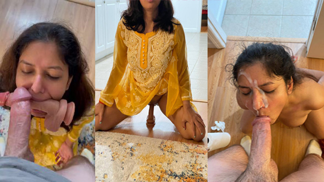 Horny Desi Wife – Face Huge Dick Dildo Fuck MMS