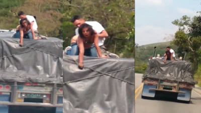 Ladki Truck Fuck – Running Hard Pound MMS