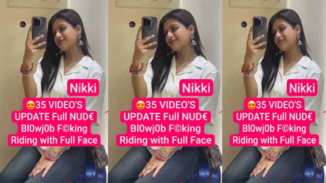 Niharika Aka Nikki Most Hard Fuck Riding Blowjob